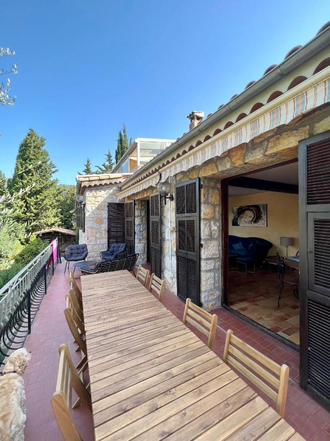 Entre Nice Et Monaco Grande Villa Avec Piscine Privee 12 Personnes Drap Exteriér fotografie