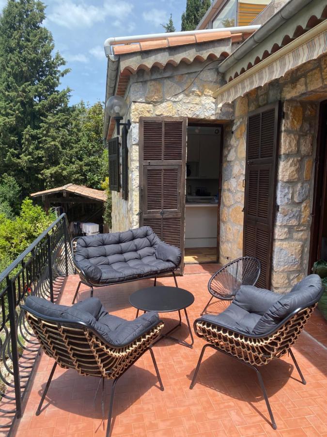 Entre Nice Et Monaco Grande Villa Avec Piscine Privee 12 Personnes Drap Exteriér fotografie