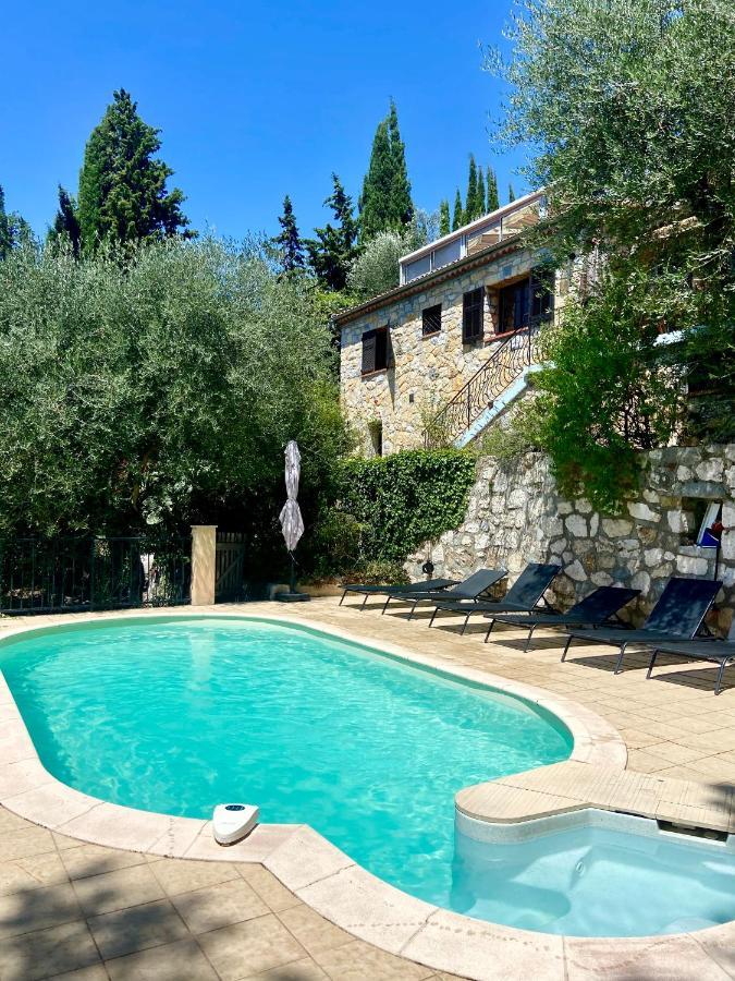 Entre Nice Et Monaco Grande Villa Avec Piscine Privee 12 Personnes Drap Exteriér fotografie