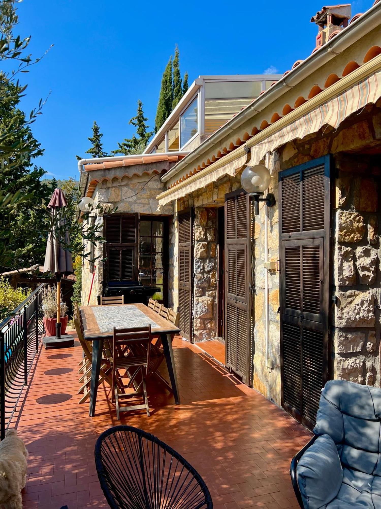 Entre Nice Et Monaco Grande Villa Avec Piscine Privee 12 Personnes Drap Exteriér fotografie