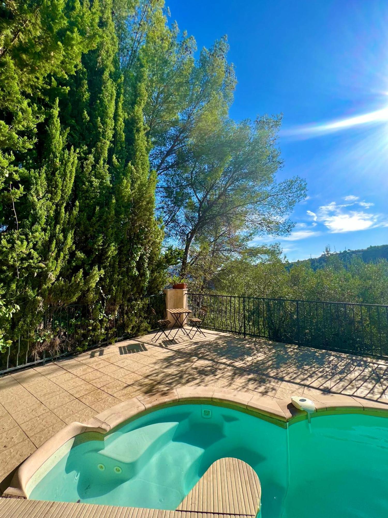 Entre Nice Et Monaco Grande Villa Avec Piscine Privee 12 Personnes Drap Exteriér fotografie