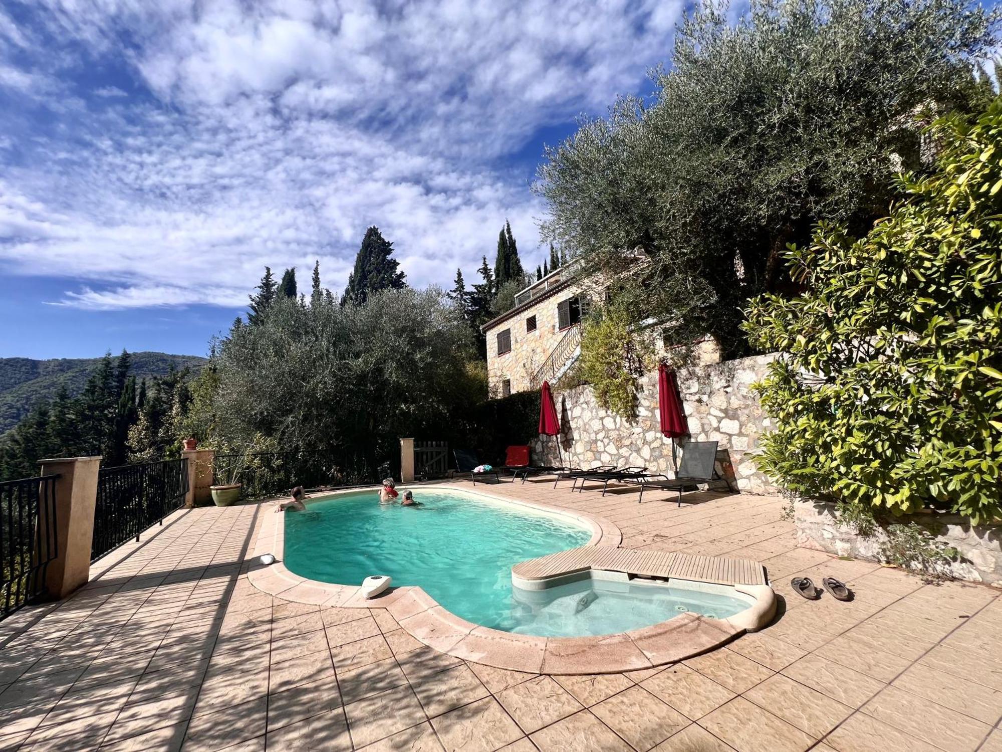 Entre Nice Et Monaco Grande Villa Avec Piscine Privee 12 Personnes Drap Exteriér fotografie